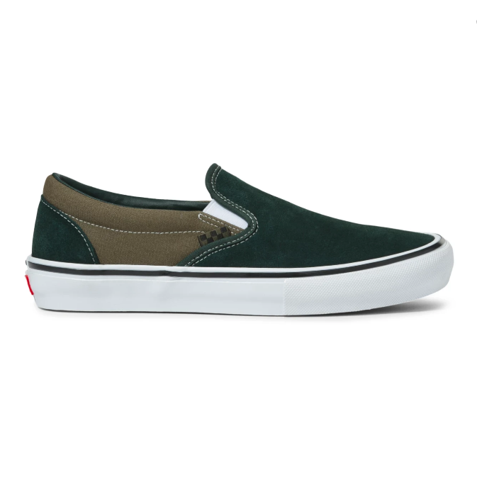 Vans Skate Slip-On Scarab / Military Green Skate Shoe