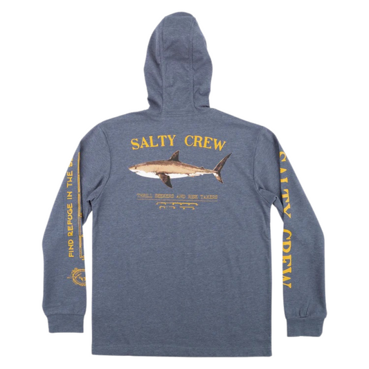 Salty Crew *YOUTH* Bruce Boys Hood Tech Tee - Navy