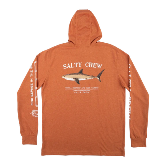 Salty Crew *YOUTH* Bruce Boys Hood Tech Tee - Sierra