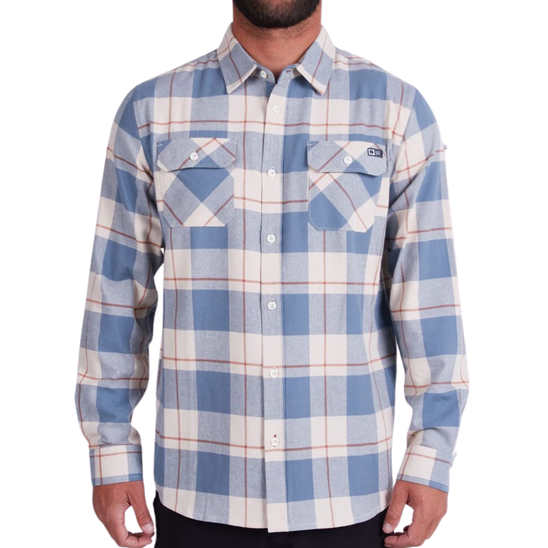 Salty Crew First Light Flannel - Natural