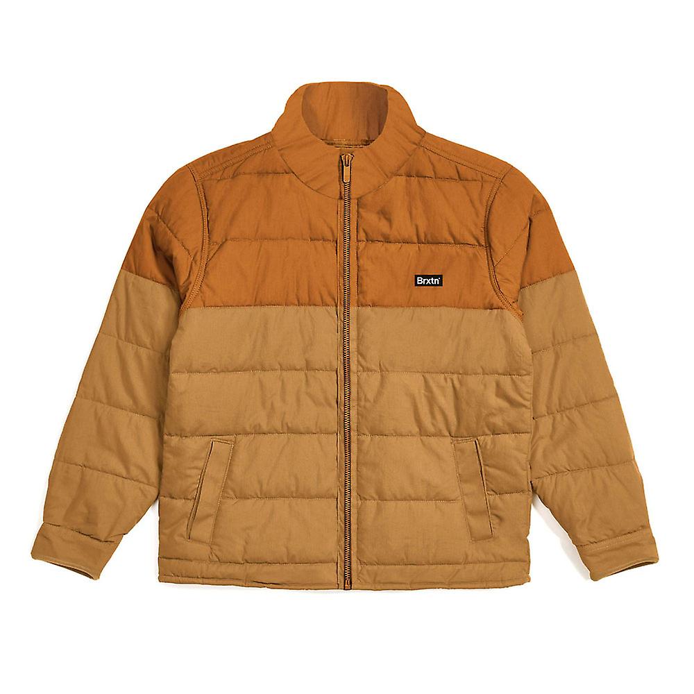 Brixton Cass Puff Jacket - Copper Washed