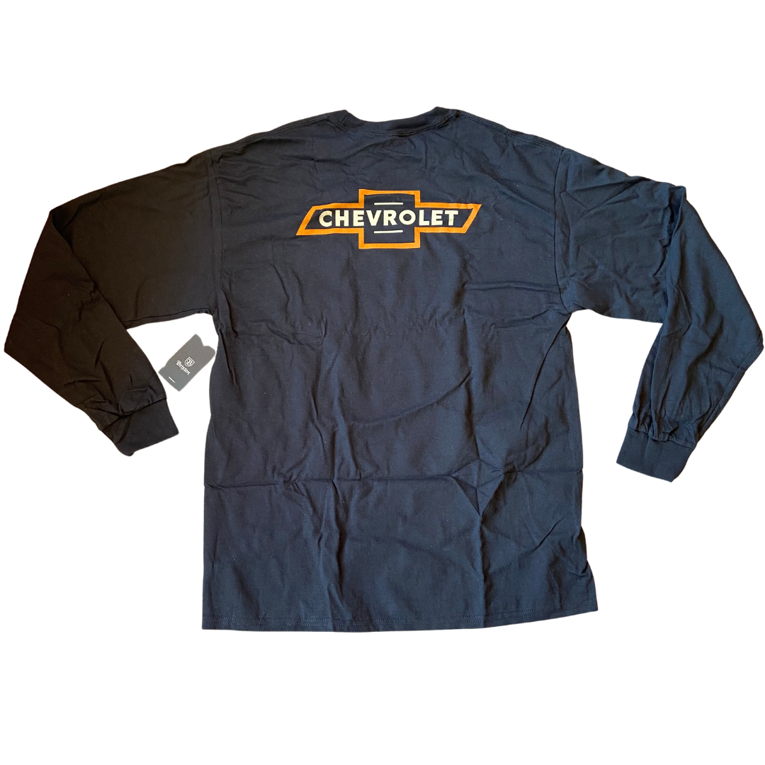 Brixton x Chevrolet Bowtie Long Sleeve T-Shirt - Black