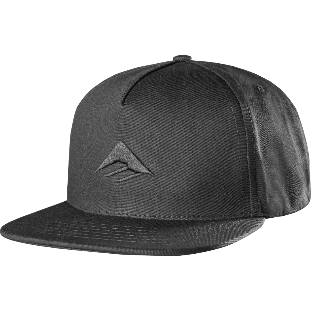 Emerica Classic Snapback Hat - Black