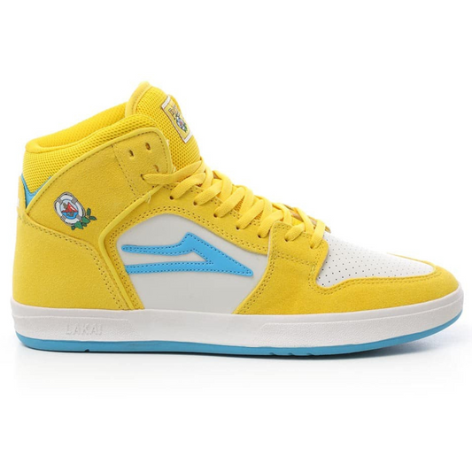 Lakai x Pacifico Telford Yellow / Cyan Skate Shoes