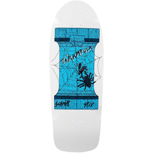 Schmitt Stix 10.0" Tarampula Skateboard Deck - White