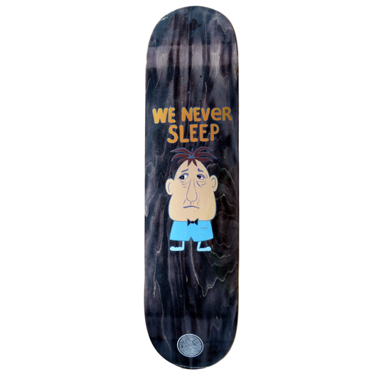 Thumbs NYC 8.25" We Never Sleep Skateboard Deck