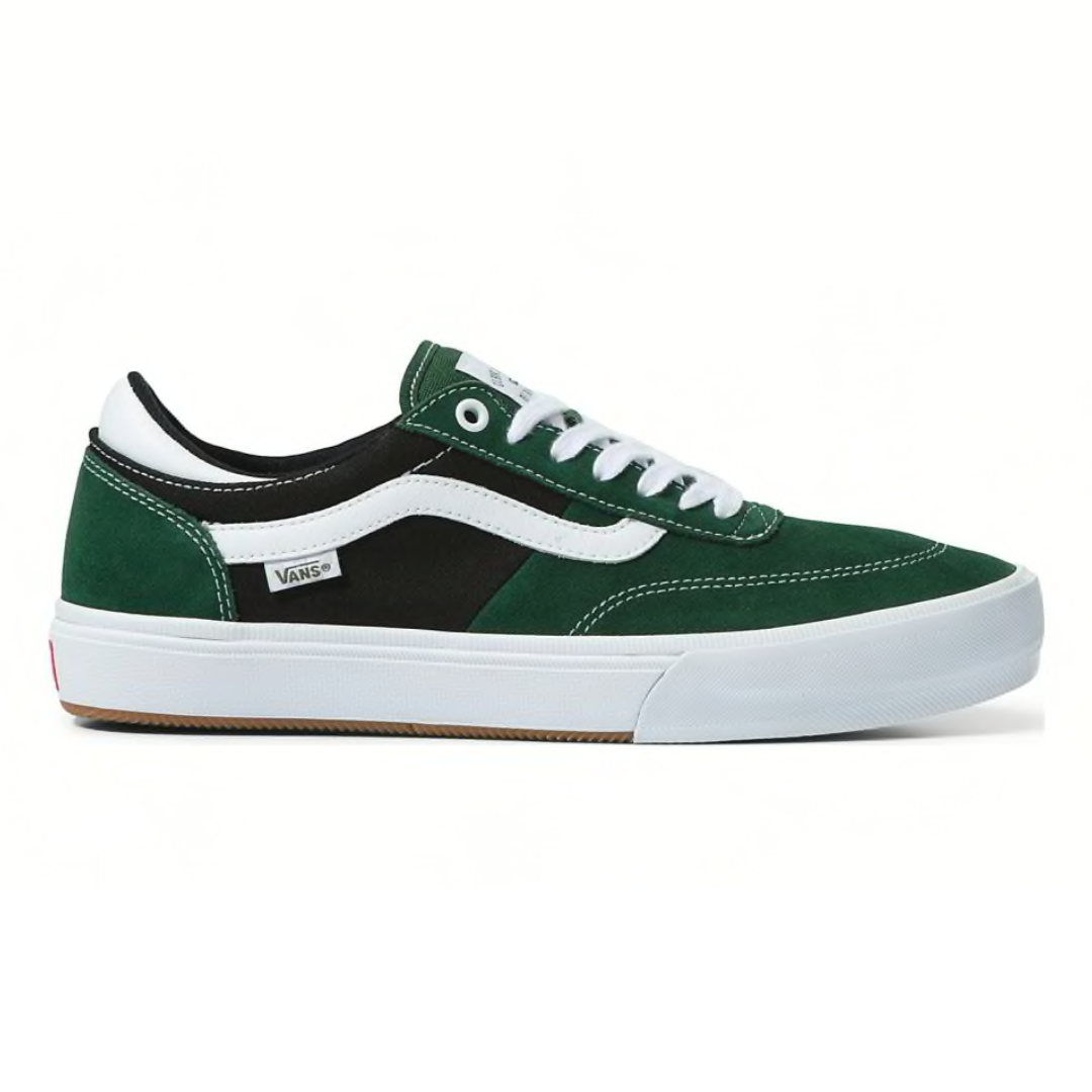 Vans Gilbert Crockett Dark Green / White Skate Shoes