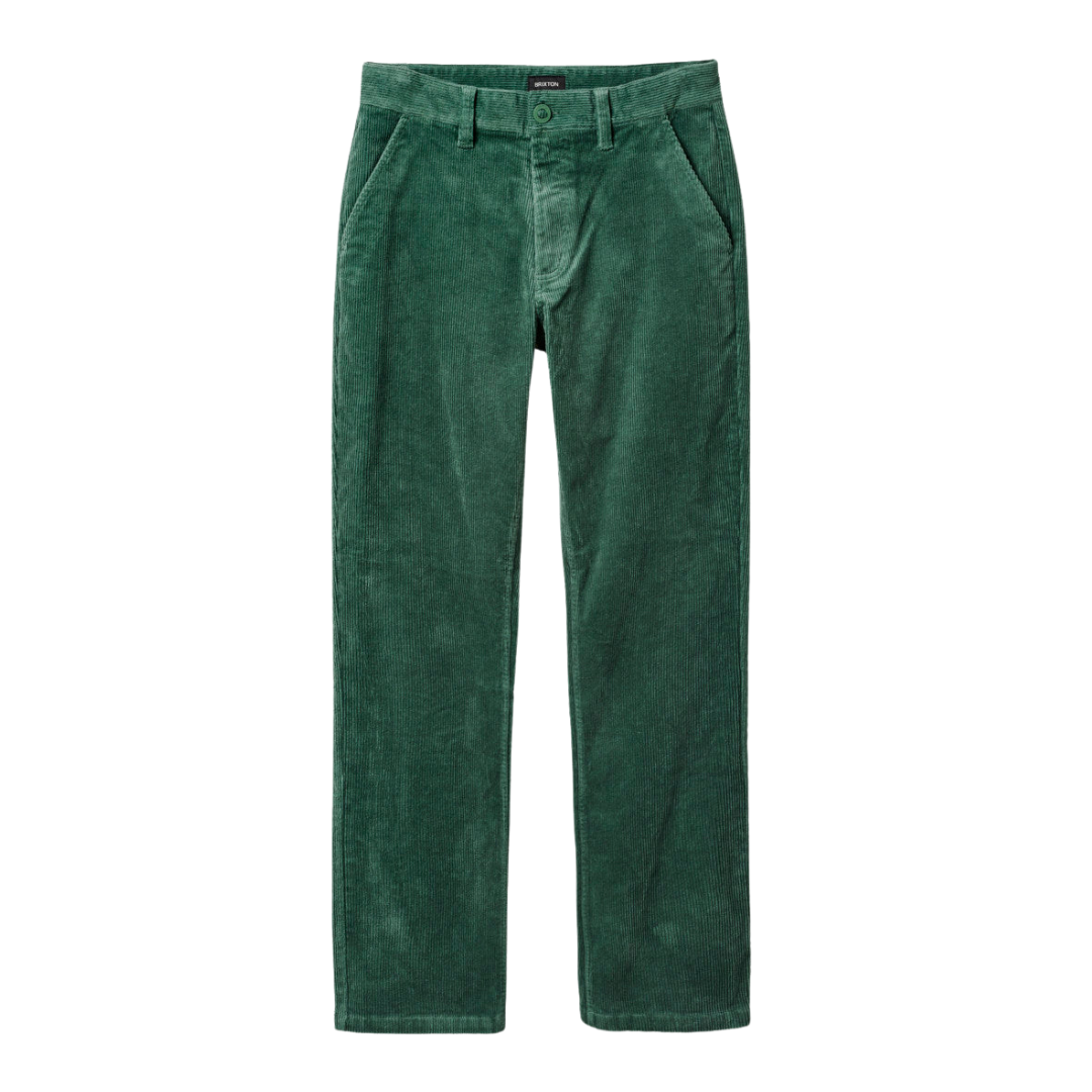 Brixton Choice Chino Regular Pants - Dark Forest Cord