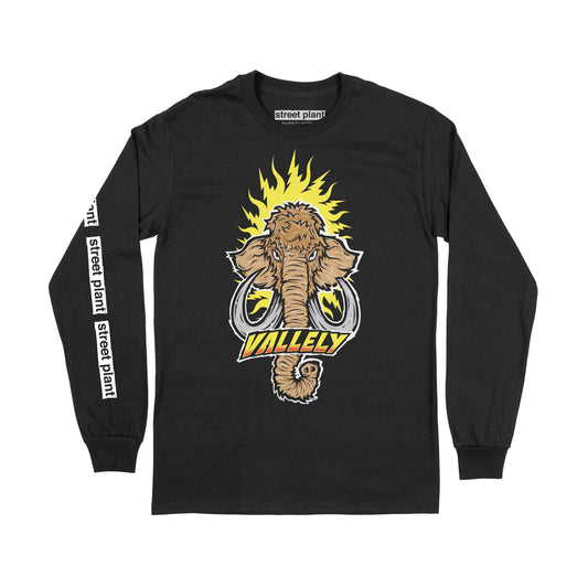 Street Plant Vallely Mammoth II Long Sleeve T-Shirt - Black