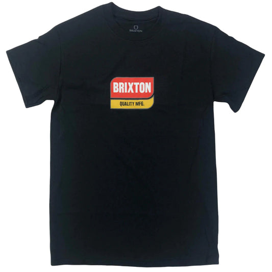 Brixton Scoop Short Sleeve Men's T-Shirt - Black