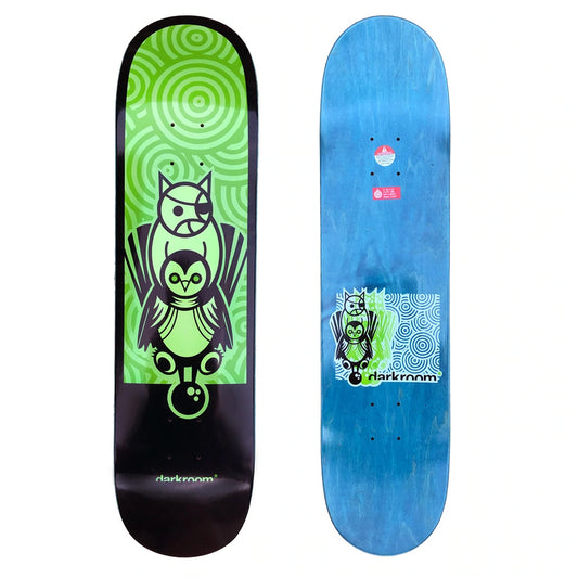 Darkroom Catbird Skateboard Deck Green 8.125