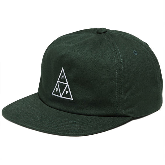 HUF Triple Triangle Snapback Hat - Forest Green