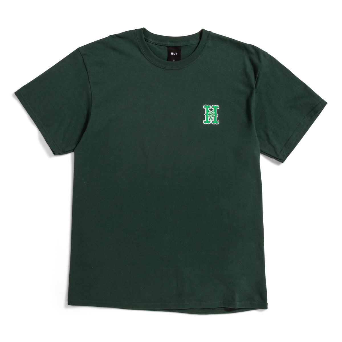 HUF x Thrasher High Point T-Shirt - Forest Green