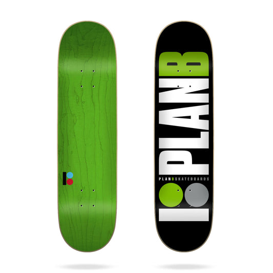 Plan B Team Green 8.0″ Skateboard Deck