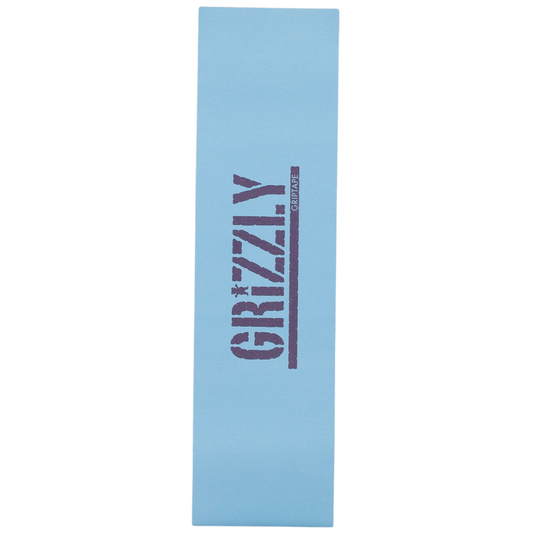 Grizzly Grip Stamp Griptape - Light Blue
