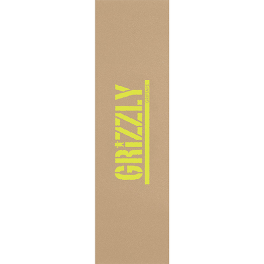 Grizzly Grip Stamp Griptape - Sand