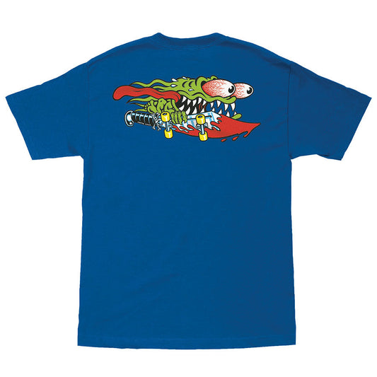 Santa Cruz Skateboards Meek Slasher T-Shirt - Royal