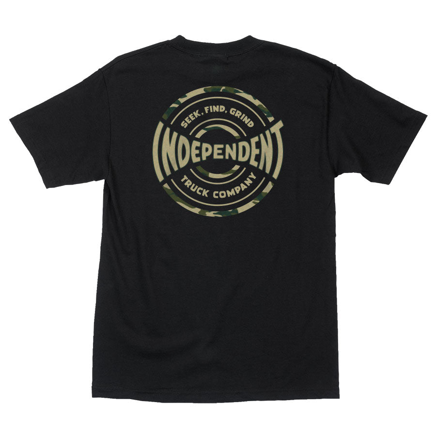 Independent Trucks SFG Concealed S/S T-Shirt - Black