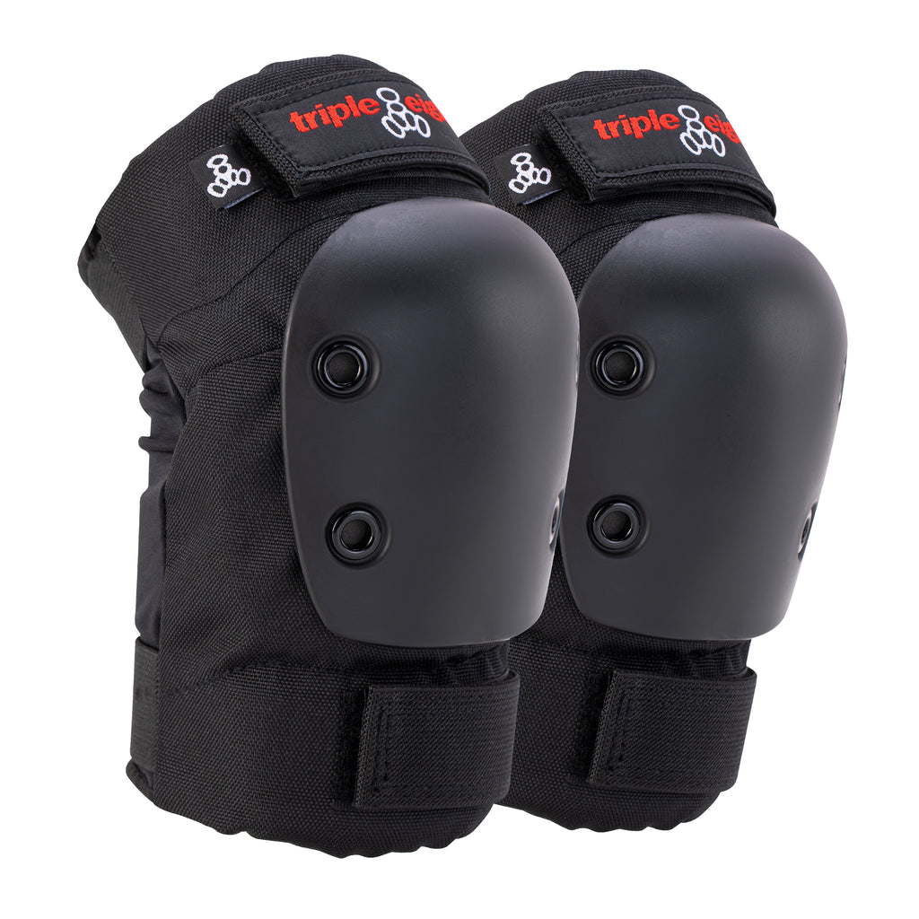 Triple 8 NYC Park 2 Pack Knee Pads + Elbow Pads - Skateboarding Safety Equipment