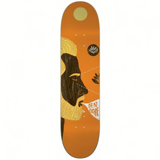 Magenta 8.0" Ben Gore Visions Medium Skateboard Deck